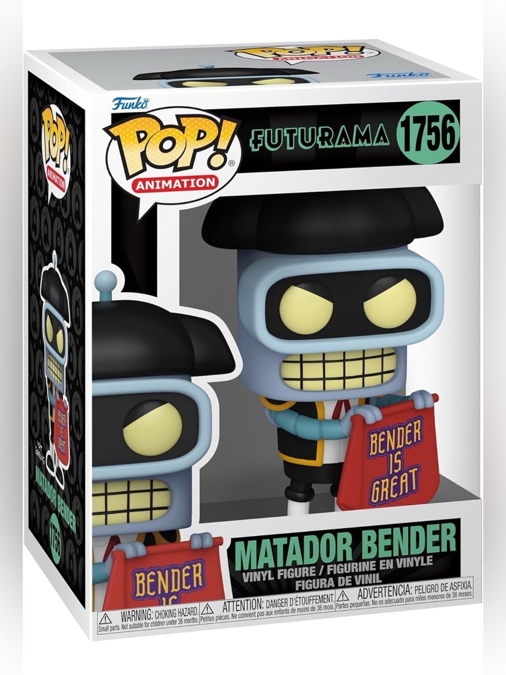 Funko Pop Animation #1756 Futurama Brand New